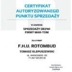 phoca thumb l certyfikat aps rotombud page 001 150x150 - Kwalifikacje firmy Rotombud